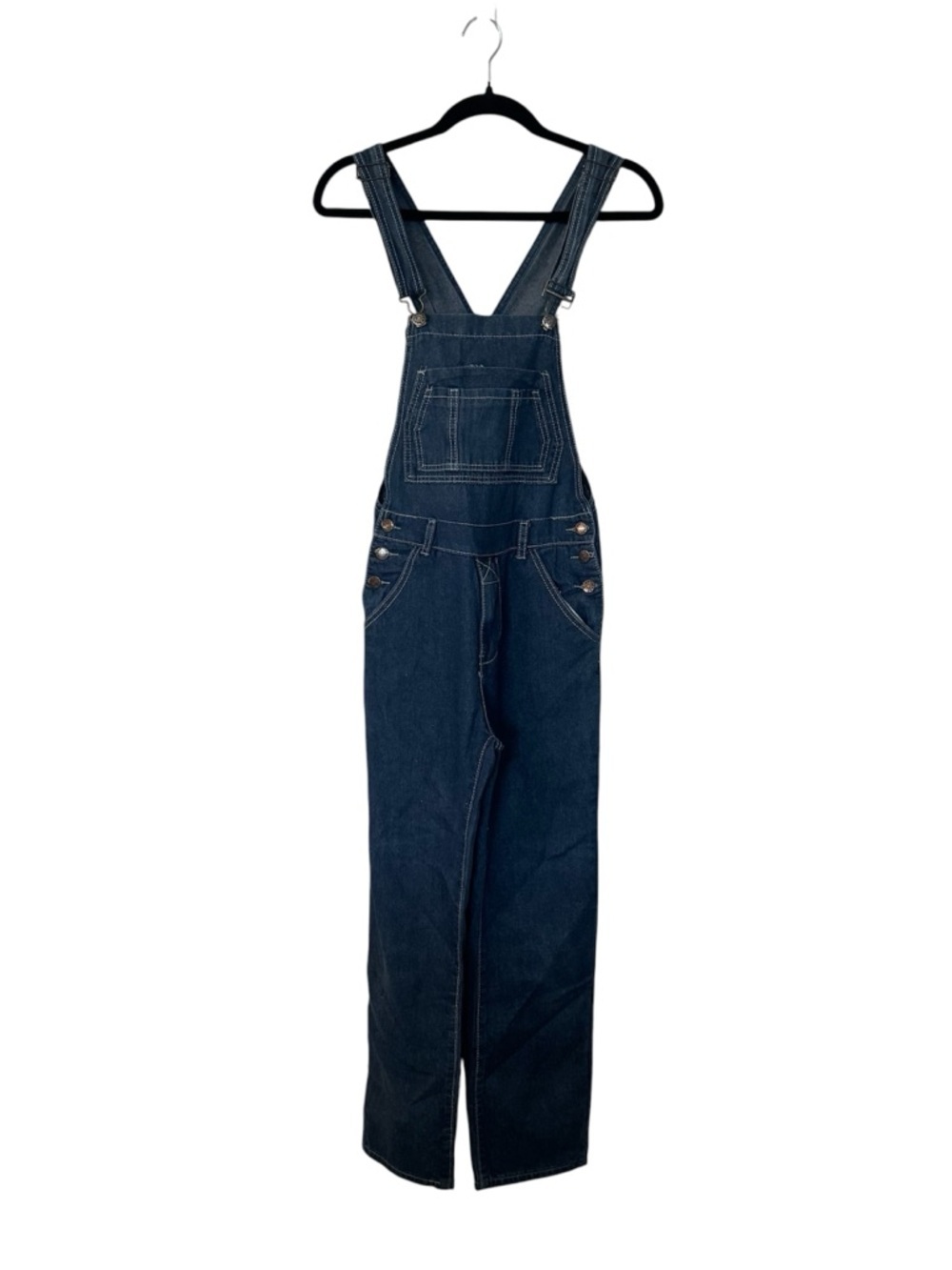 Reformation Women’s Classic Medium Wash Denim Multi-Pocket Overalls Sz S NWT